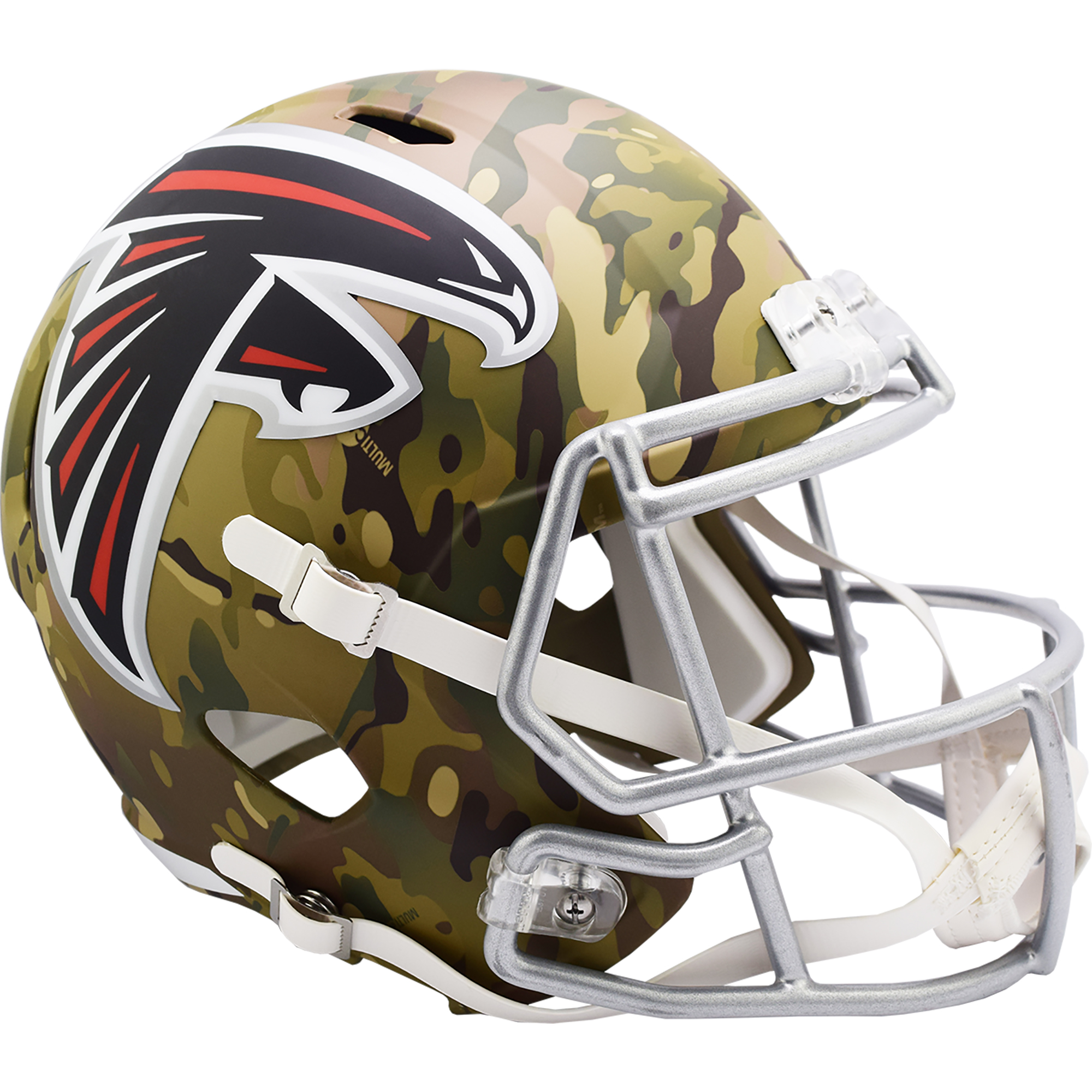 Atlanta Falcons Riddell Camo Alternate Revolution Speed ​​Display Footballhelm in Originalgröße