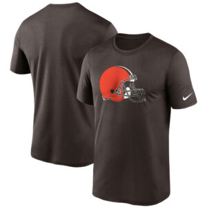 Nike Cleveland Browns Logo Essential Legend Performance-T-Shirt für Herren in Braun