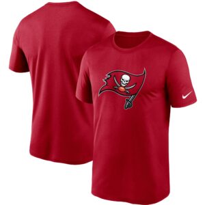 Nike – Tampa Bay Buccaneers – Logo – Essential Legend Performance-T-Shirt für Herren in Rot