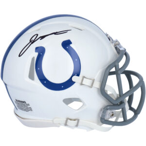 Jonathan Taylor Indianapolis Colts signierter Riddell Speed ​​Mini-Helm