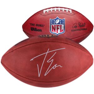 Jacob Eason Seattle Seahawks signierter Duke Game Football