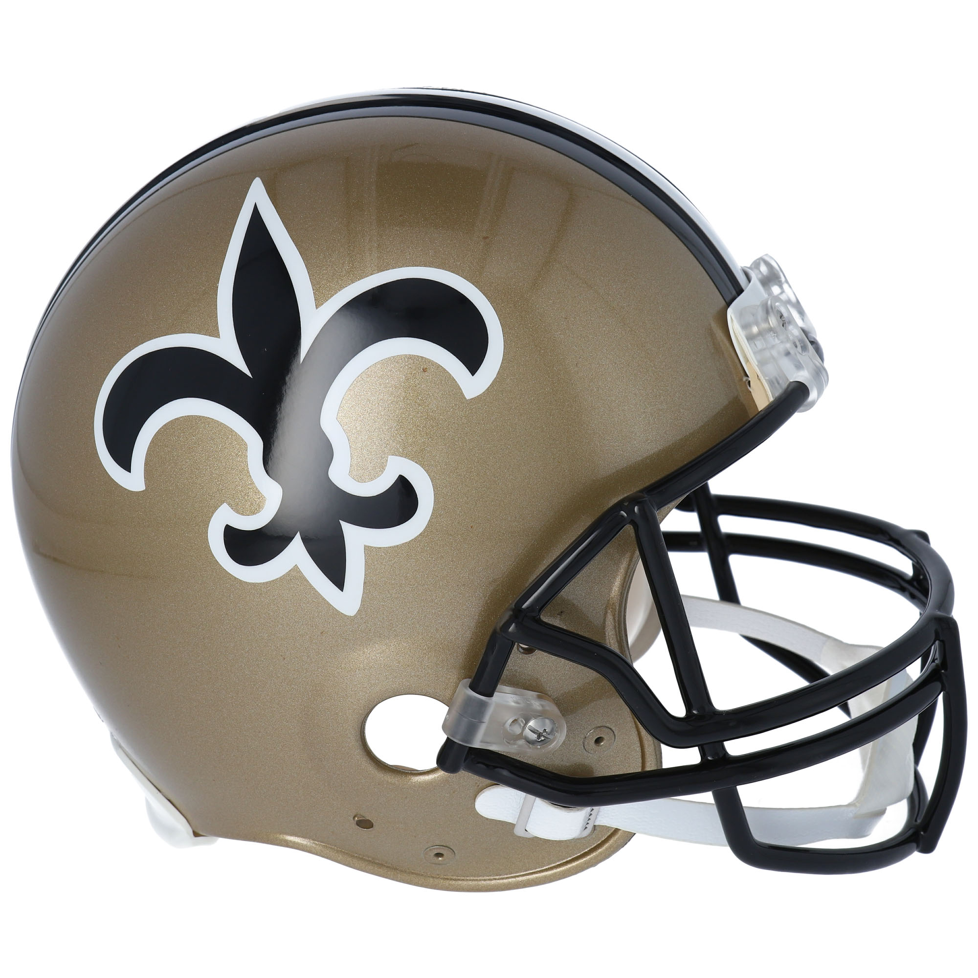 New Orleans Saints Riddell VSR4 Throwback 1976 – 1999 Authentischer Footballhelm