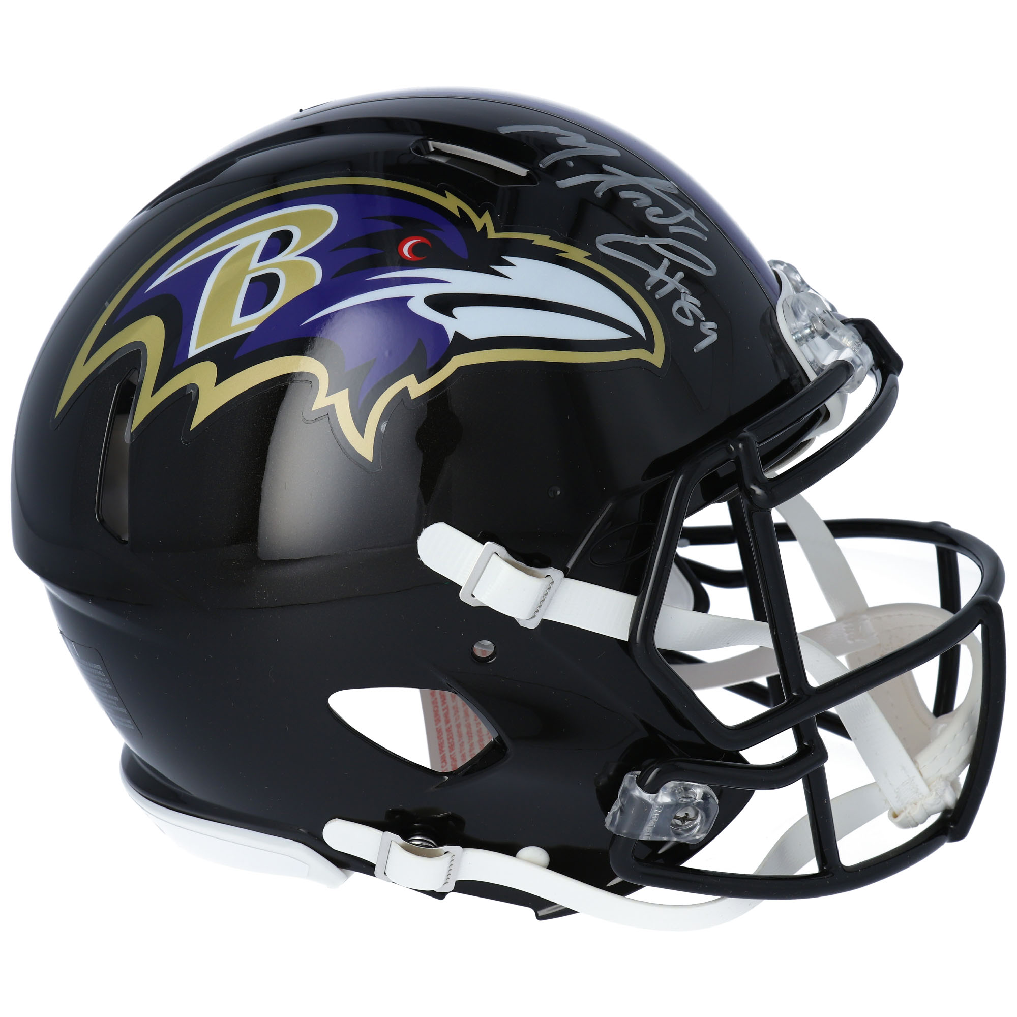 Signierter Riddell Speed ​​Authentic-Helm von Mark Andrews, Baltimore Ravens