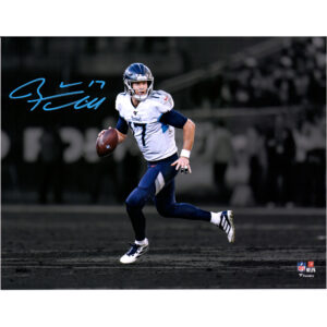 Signiertes Spotlight-Foto von Ryan Tannehill, Tennessee Titans, 11 x 35,6 cm