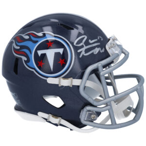 Ryan Tannehill, Tennessee Titans, signierter Riddell Speed ​​Mini-Helm