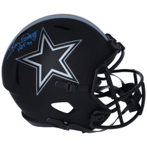 Tony Dorsett Dallas Cowboys signierter Riddell Eclipse Alternate Speed ​​Replica-Helm mit „HOF 94“-Aufschrift
