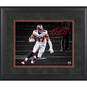 Rob Gronkowski Tampa Bay Buccaneers Gerahmtes 11″ x 14″ Spotlight-Foto – Faksimile-Signatur