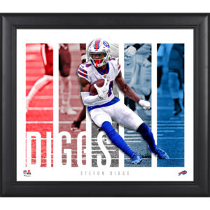 Stefon Diggs Buffalo Bills Gerahmte 15″ x 17″ Spielerpanel-Collage