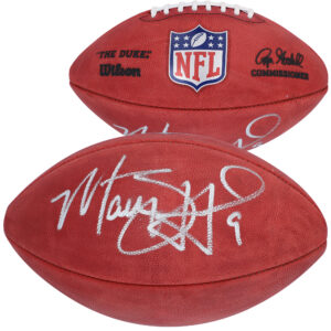 Matthew Stafford Los Angeles Rams signierter Duke Pro Football in Farbe