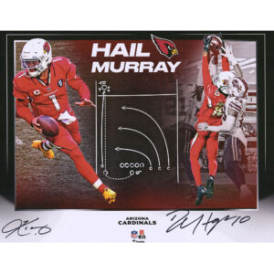 Kyler Murray & DeAndre Hopkins Arizona Cardinals signiertes 16″ x 20″ Hail Murray stilisiertes Foto