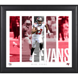 Mike Evans Tampa Bay Buccaneers Gerahmte 15″ x 17″ Spielerpanel-Collage