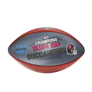 Tampa Bay Buccaneers 2020 NFC Champions Unsignierter Fanatics Exklusiver Wilson Pro Football