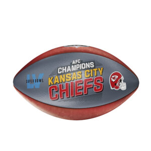 Kansas City Chiefs 2020 AFC Champions Unsigned Fanatics Exklusiv Wilson Pro Football