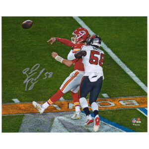 Autogrammfoto von Shaquil Barrett, Tampa Bay Buccaneers, 20,3 x 25,4 cm, Super Bowl LV Champions, Super Bowl LV Actionfoto