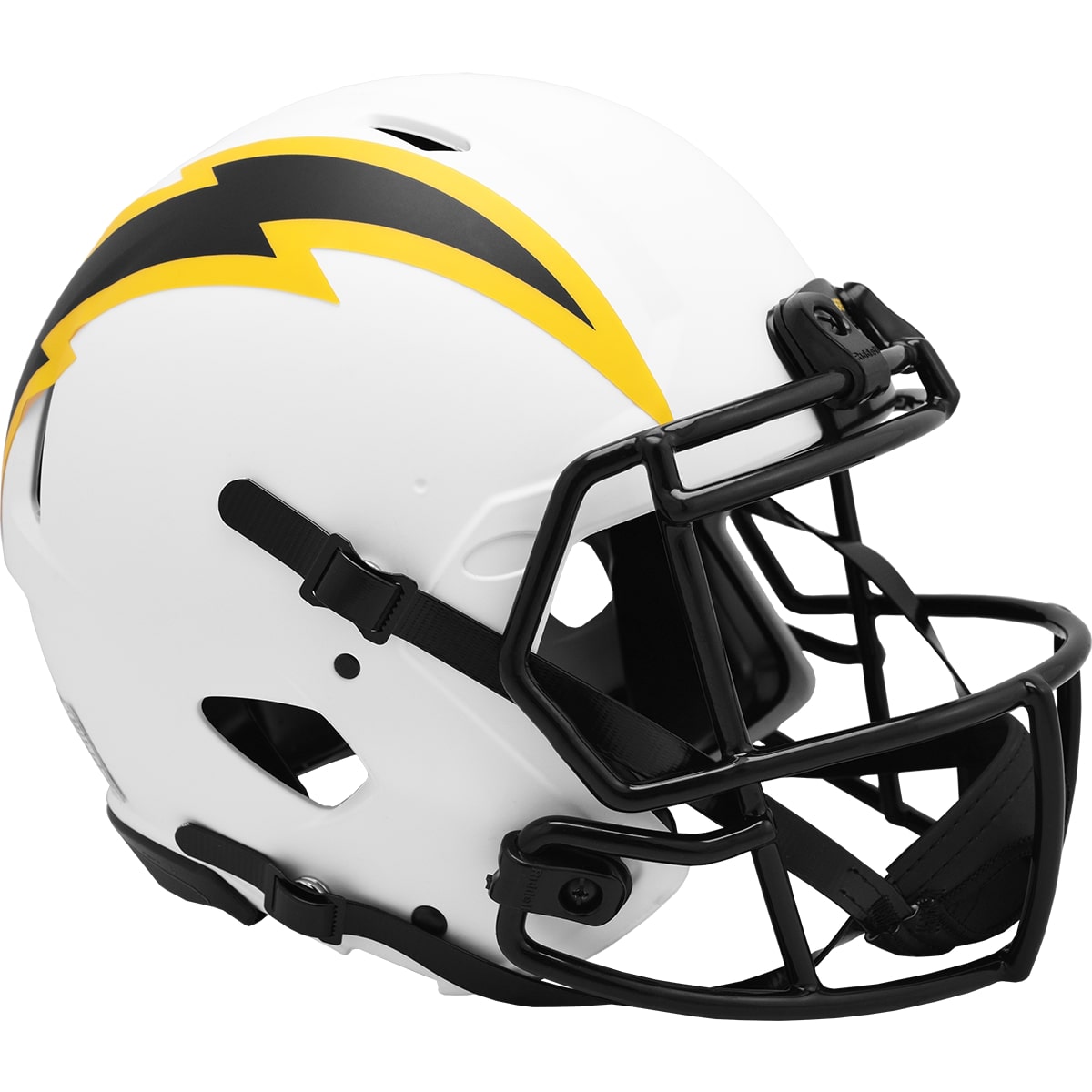 Los Angeles Chargers Riddell LUNAR Alternate Revolution Speed ​​Authentic Footballhelm