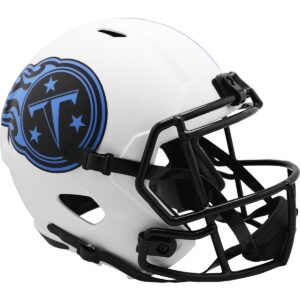 Tennessee Titans Riddell LUNAR Alternate Revolution Speed ​​Display Replik Footballhelm