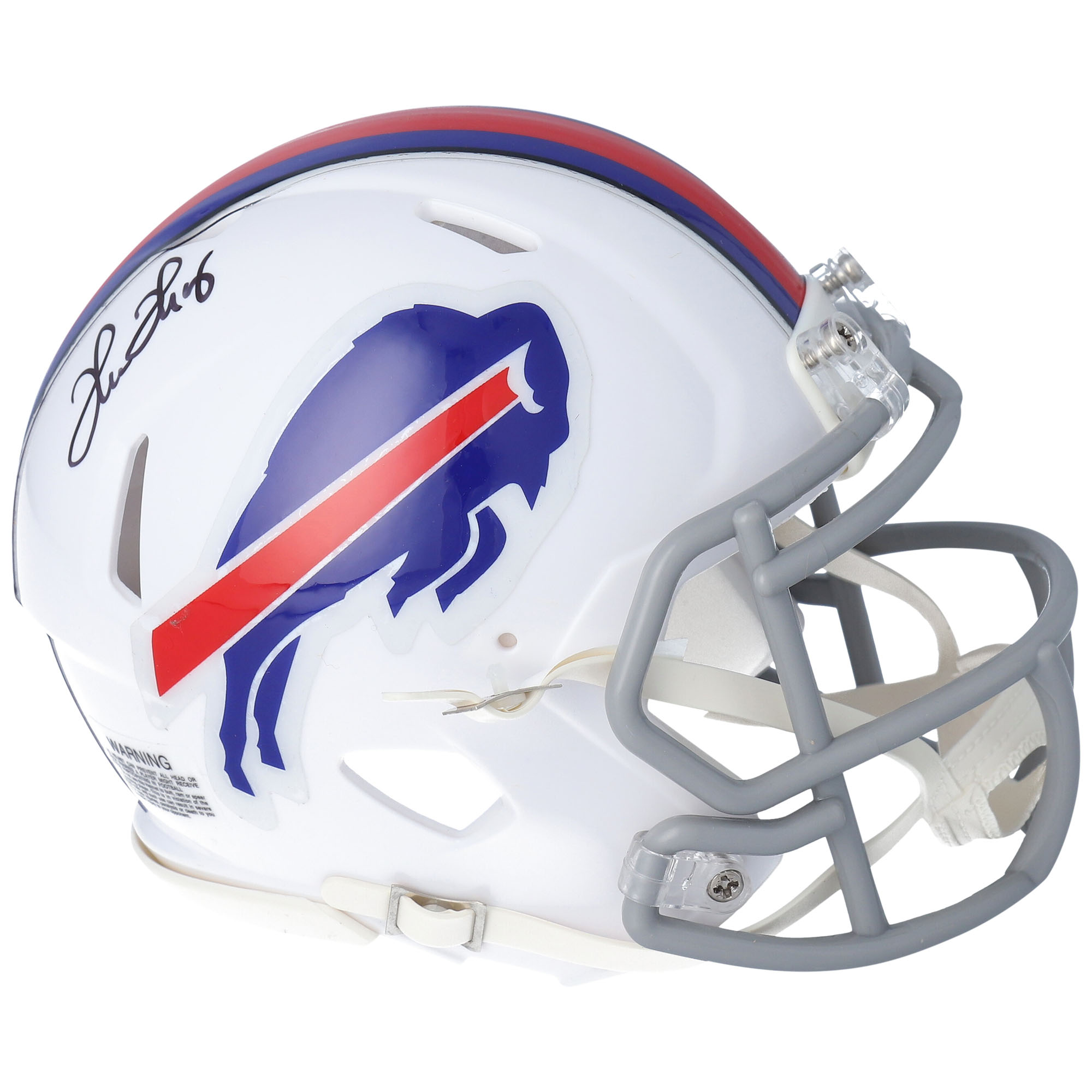 Thurman Thomas Buffalo Bills signierter Riddell Speed ​​Mini-Helm