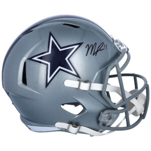 Micah Parsons Dallas Cowboys Fanatics Authentischer, signierter Riddell Speed-Replika-Helm
