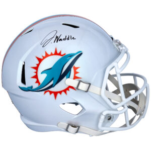 Signierter Jaylen Waddle Miami Dolphins Fanatics Authentischer Riddell Speed ​​Replica Helm
