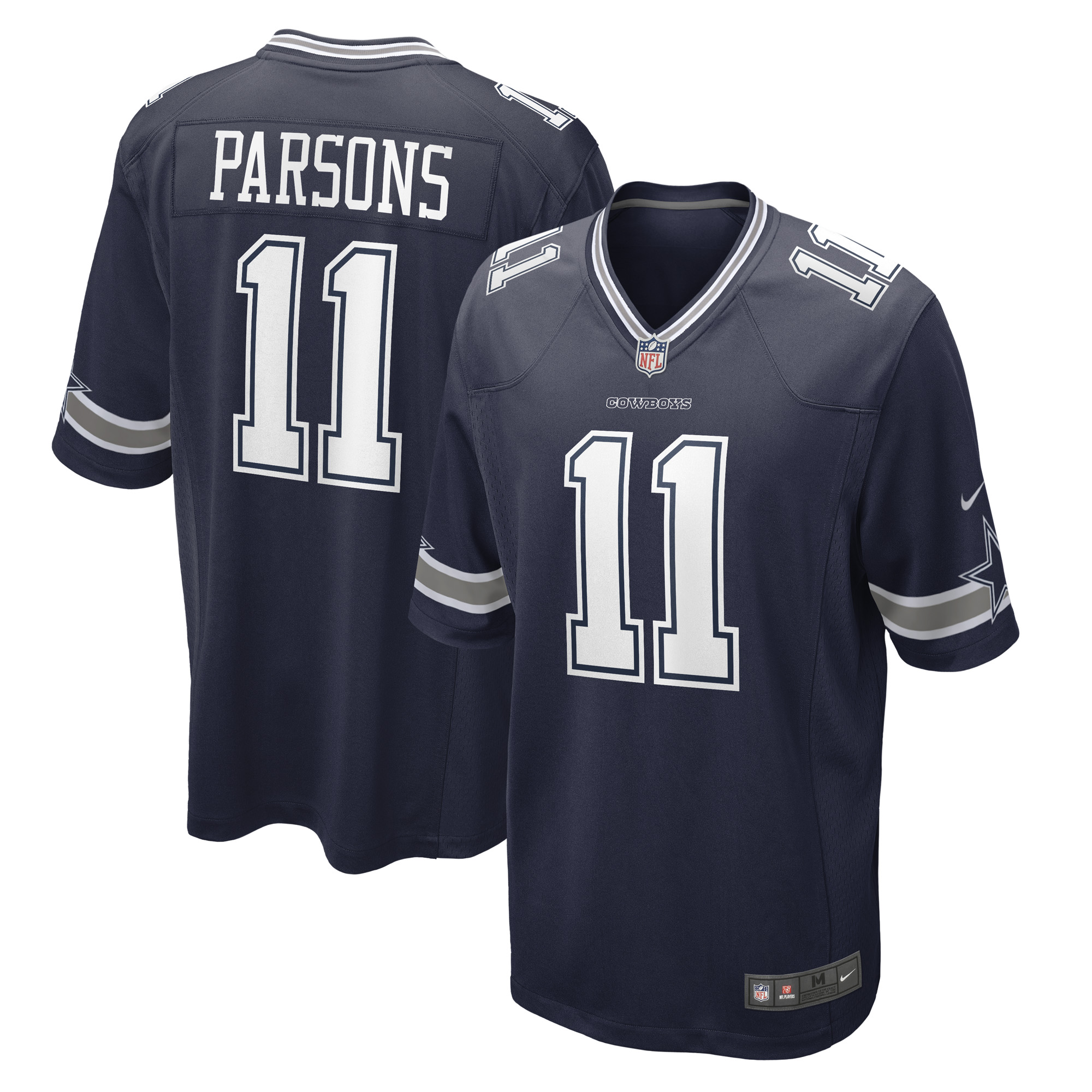 Nike Micah Parsons Dallas Cowboys-Spieltrikot für Jugendliche, Marineblau