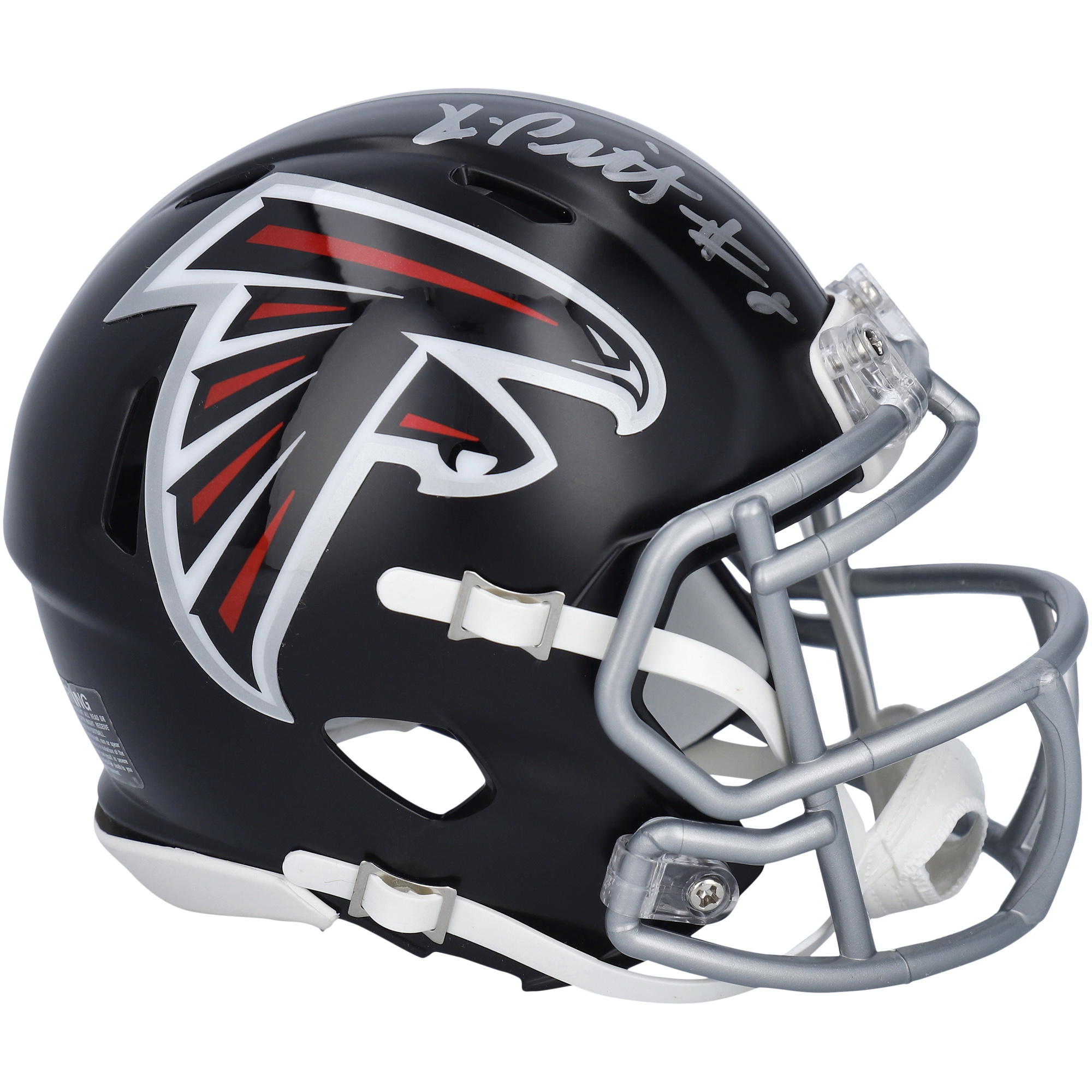 Kyle Pitts Atlanta Falcons signierter Riddell 2020-heute Speed ​​Mini-Helm