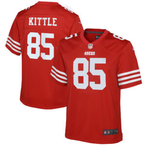 Nike George Kittle Scarlet San Francisco 49ers Spieltrikot für Jugendliche