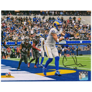 Autogrammfoto von Cooper Kupp, Los Angeles Rams, 20,3 x 25,4 cm, Touchdown-Catch gegen Tampa Bay Buccaneers