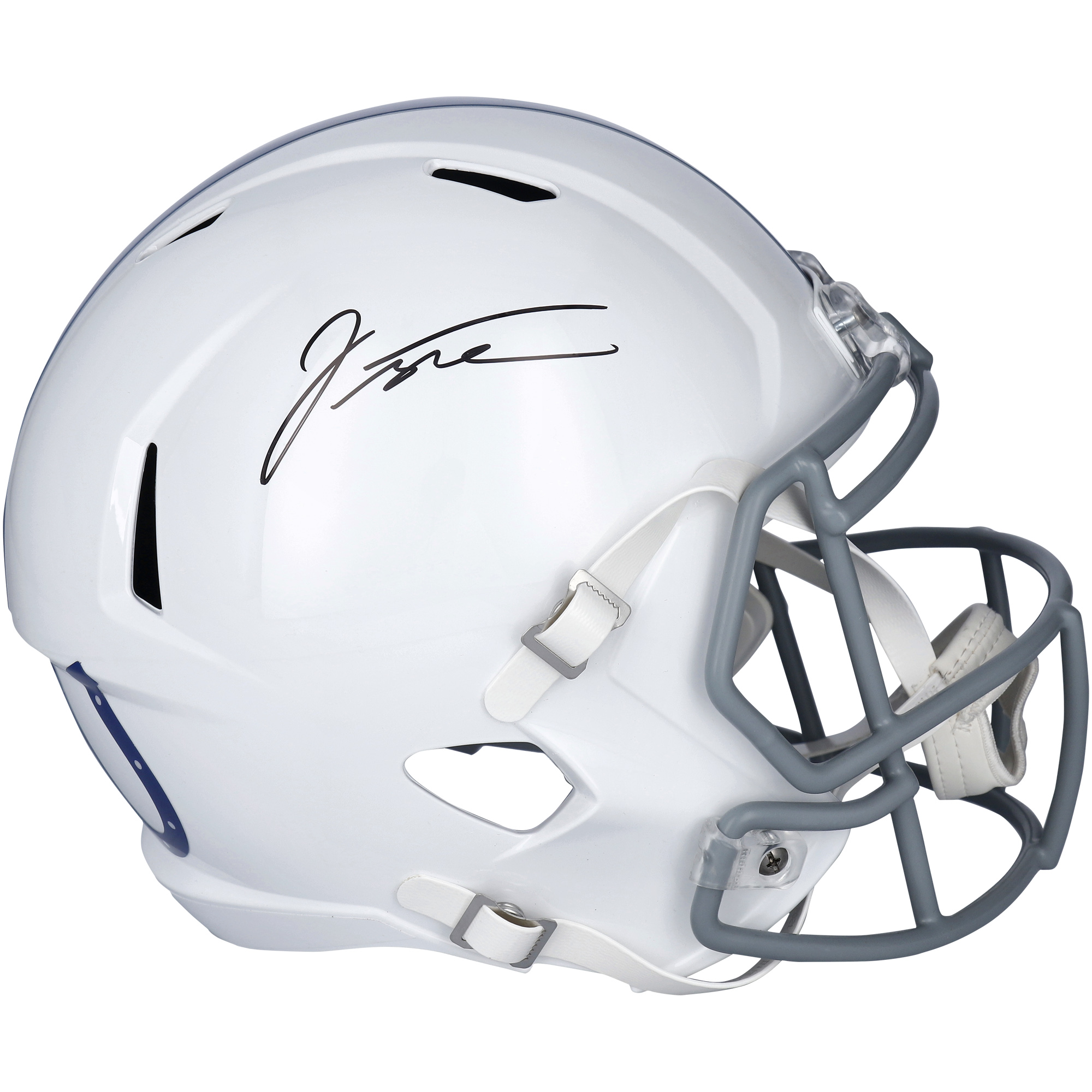 Jonathan Taylor Indianapolis Colts signierter Riddell-Logo-Speed-Replika-Helm