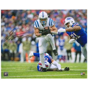 Jonathan Taylor, Indianapolis Colts, signiertes Foto, 16 x 20 Zoll, 5 TDs vs. Buffalo