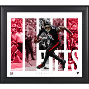 Kyle Pitts Atlanta Falcons Gerahmte 15“ x 17“ Spielerpanel-Collage