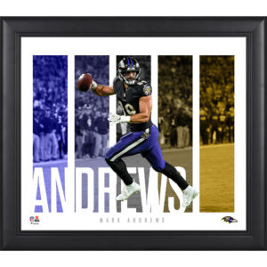 Mark Andrews Baltimore Ravens Gerahmte 15“ x 17“ Spielerpanel-Collage