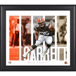 Myles Garrett Cleveland Browns Gerahmte 15“ x 17“ Spielerpanel-Collage