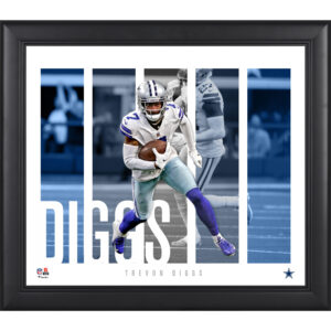 Trevon Diggs Dallas Cowboys Gerahmte 15“ x 17“ Spielerpanel-Collage