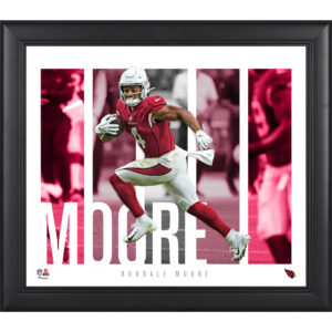 Rondale Moore Arizona Cardinals Gerahmte 15“ x 17“ Spielerpanel-Collage