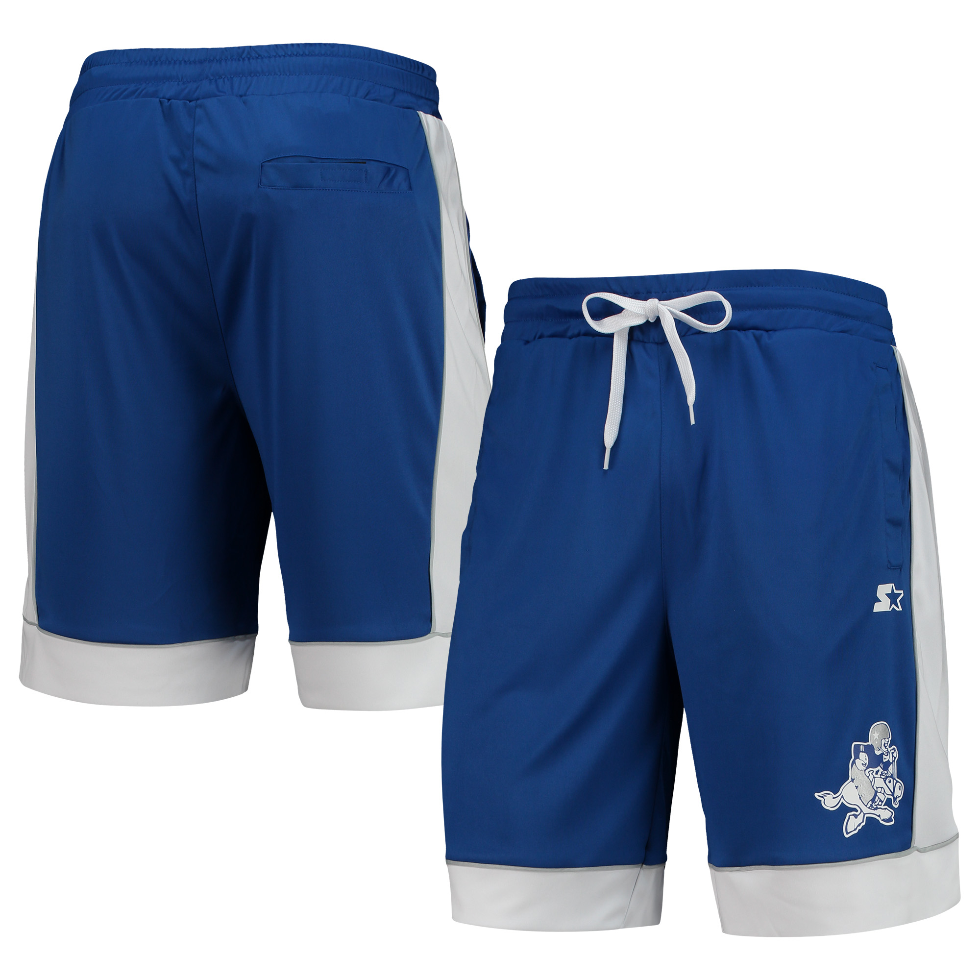 G-III Sports von Carl Banks, königsblau/weiß, Dallas Cowboys-Fan-Favorite-Fashion-Shorts für Herren