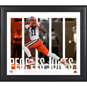 Donovan Peoples-Jones Cleveland Browns Gerahmte 15″ x 17″ Spielerpanel-Collage