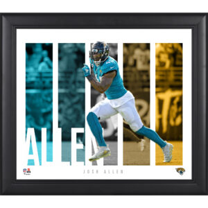 Josh Allen Jacksonville Jaguars Gerahmte 15″ x 17″ Panel-Spieler-Collage