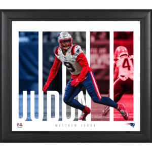 Matthew Judon New England Patriots Gerahmte 15″ x 17″ Spielerpanel-Collage