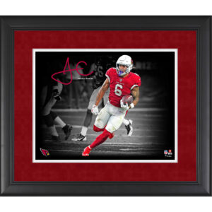 James Conner Arizona Cardinals Faksimile Signatur gerahmt 11″ x 14″ Spotlight Foto