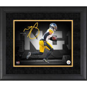 Minkah Fitzpatrick Pittsburgh Steelers Faksimile-Signatur gerahmtes Spotlight-Foto , 11 x 14 Zoll