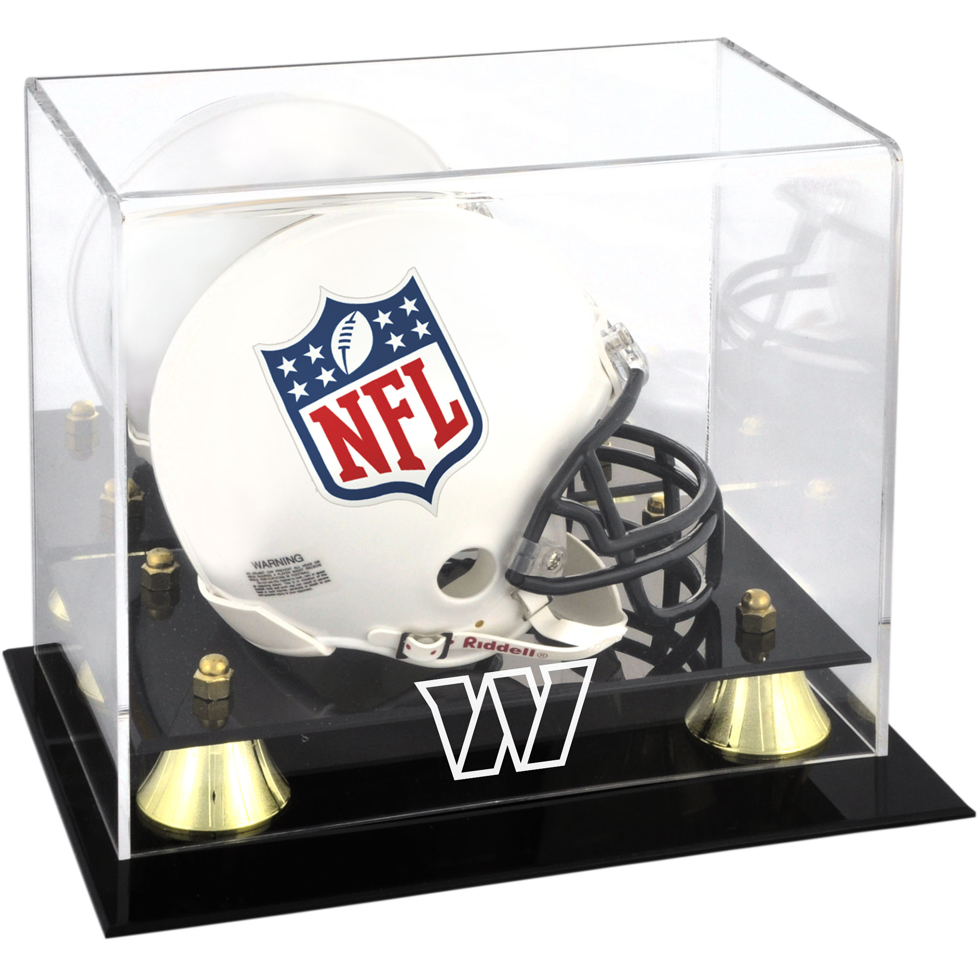 Washington Commanders Golden Classic Mini-Vitrine mit Team-Logo