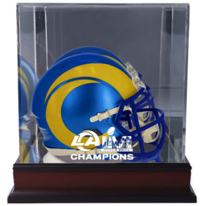 Los Angeles Rams Super Bowl LVI Champions Mahagoni Mini-Helmetui