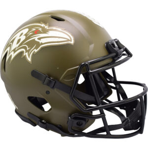 Riddell Baltimore Ravens 2022 Salute To Service Speed ​​Authentic Helm