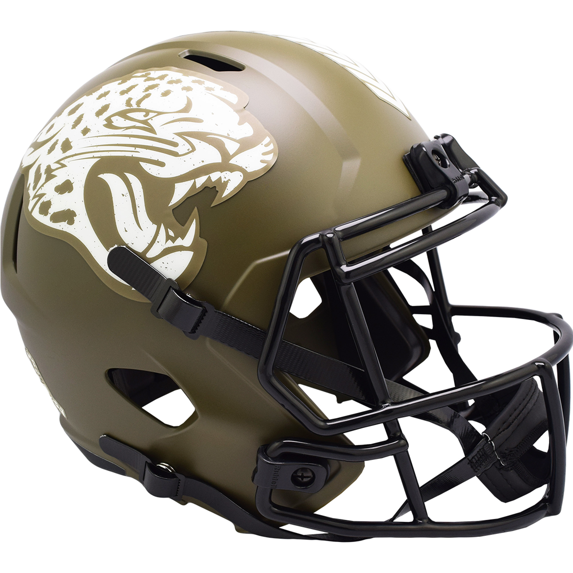 Riddell Jacksonville Jaguars 2022 Salute To Service Speed ​​Replica-Helm