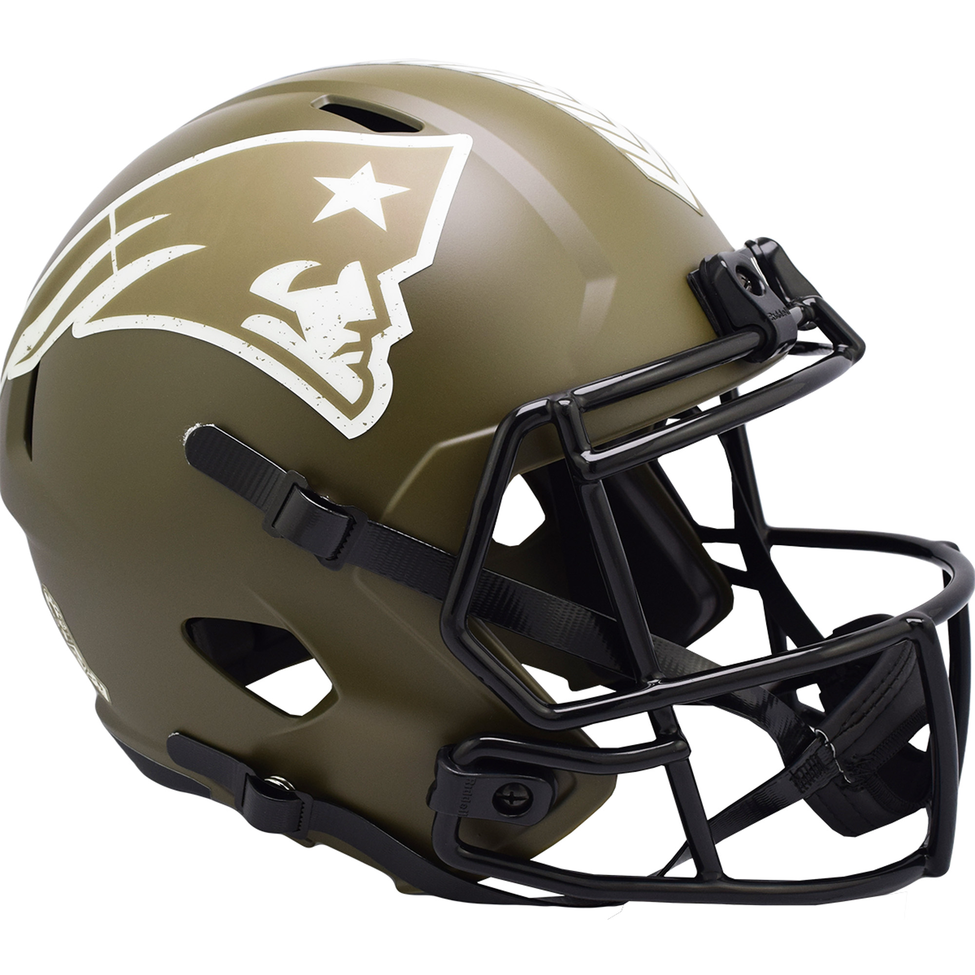 Riddell New England Patriots 2022 Salute To Service Speed ​​Replika-Helm