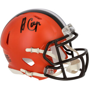 Amari Cooper Cleveland Browns signierter Riddell 2020 Present Speed ​​Mini-Helm