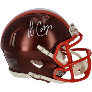 Amari Cooper Cleveland Browns signierter Riddell Flash Alternate Speed ​​Mini-Helm