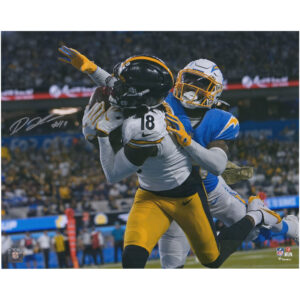 Autogrammfoto von Diontae Johnson, Pittsburgh Steelers, 16 x 20 Zoll