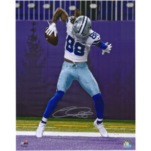 CeeDee Lamb Dallas Cowboys signiertes 16″ x 20″ Touchdown-Jubelfoto