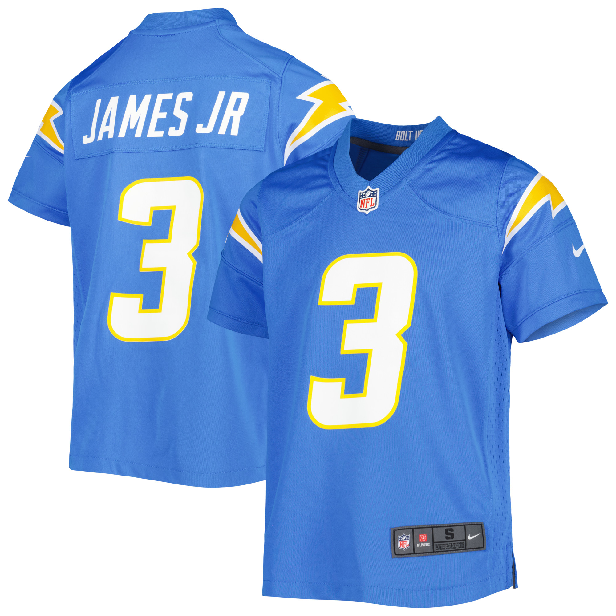 Jugend Nike Derwin James Spieltrikot der Los Angeles Chargers in Pulverblau